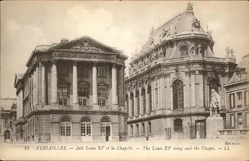 Versailles Aile Louis XV Chapelle Kat. Versailles