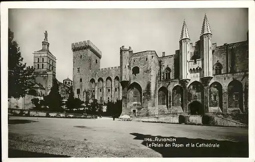 Avignon Palais des Papes Cathedrale Kat. Avignon