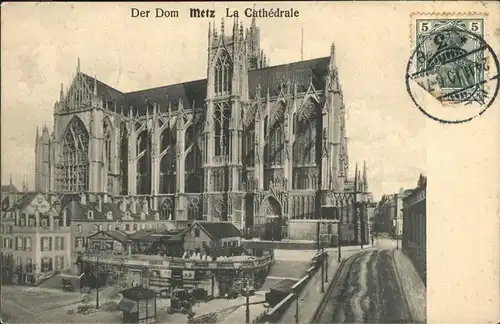 hw14864 Metz Moselle La Cathedrale Kategorie. Metz Alte Ansichtskarten