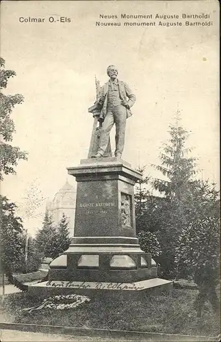 Colmar Neues Monument Auguste Bartholdi Kat. Colmar