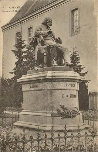 Colmar Monument Hirn Kat. Colmar