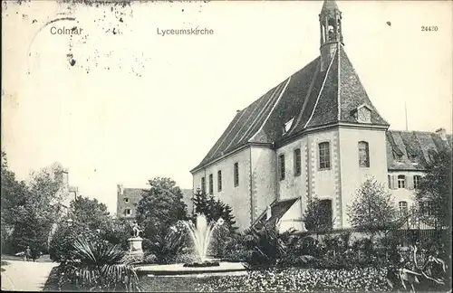 Colmar Lyceumskirche Kat. Colmar