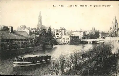 hw14921 Metz Moselle Lothringen Partie de la Moselle Kategorie. Metz Alte Ansichtskarten