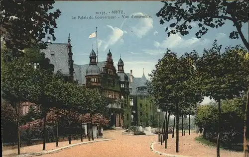 hw14929 Metz Moselle Lothringen Palais du Gouverneur Kategorie. Metz Alte Ansichtskarten