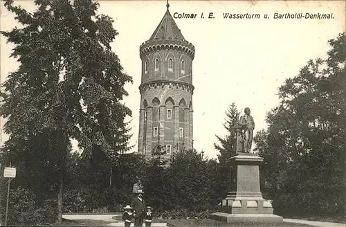 Colmar Wasserturm
Bartholdi-Denkmal Kat. Colmar