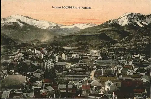 hw15125 Lourdes Hautes Pyrenees Pyrenees Kategorie. Lourdes Alte Ansichtskarten