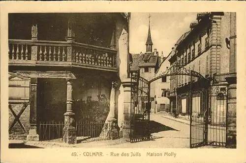 Colmar Rue des Juifs Kat. Colmar