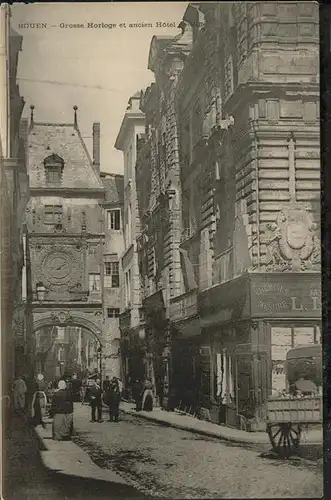 Rouen Grosse Horloge Kat. Rouen