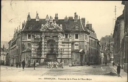 Besancon Fontaine Place de L Etat-Major Kat. Besancon