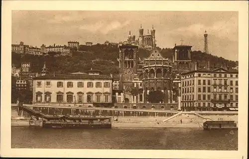 Lyon Coteau de Fourviere Cathedrale St-Jean Kat. Lyon