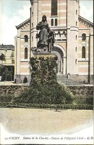 Vichy Statue de la Charite Kat. Vichy
