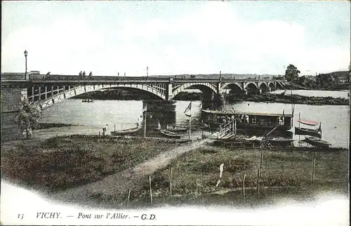 Vichy Pont sur Allier Kat. Vichy