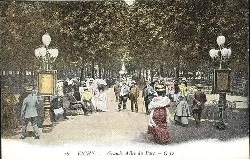 Vichy grande Allee du Parc Kat. Vichy