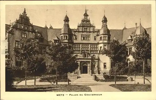 hw16394 Metz Moselle Lothringen Palais du Gouverneur Kategorie. Metz Alte Ansichtskarten