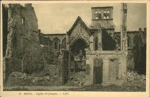 Reims Eglise St-Jacques Kat. Reims