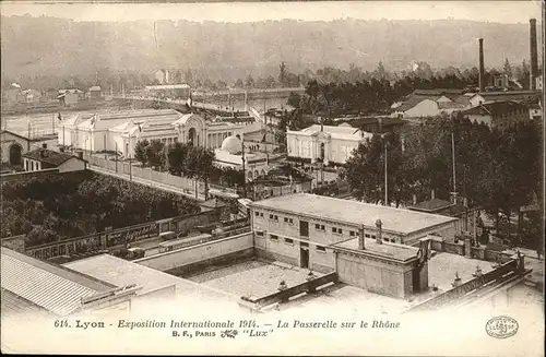 Lyon Exposition Internationale 1914 Kat. Lyon