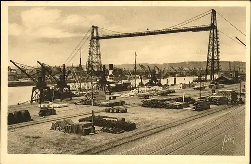 Rouen Le Pont Transbordeur Kat. Rouen