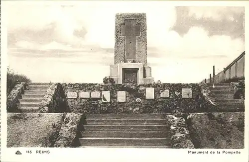 Reims Monument de la Pompelle Kat. Reims