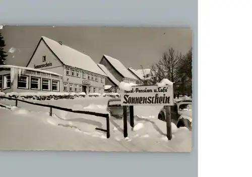 Hahnenklee-Bockswiese Harz Hotel - Pension - Cafe Sonnenschein / Goslar /Goslar LKR