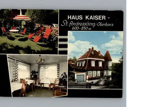 St Andreasberg Harz Haus Kaiser / Sankt Andreasberg /Goslar LKR