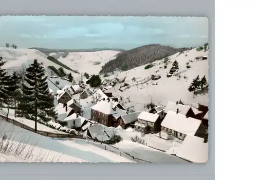 St Andreasberg Harz Winter-Ak / Sankt Andreasberg /Goslar LKR