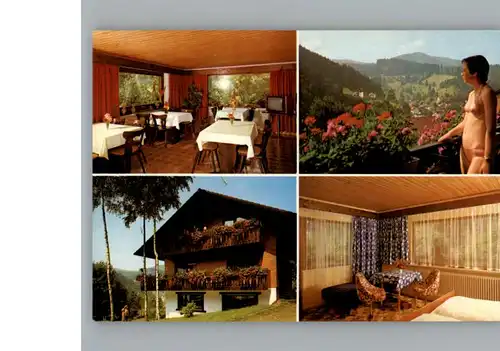 Baiersbronn Schwarzwald Pension Waldesruh / Baiersbronn /Freudenstadt LKR