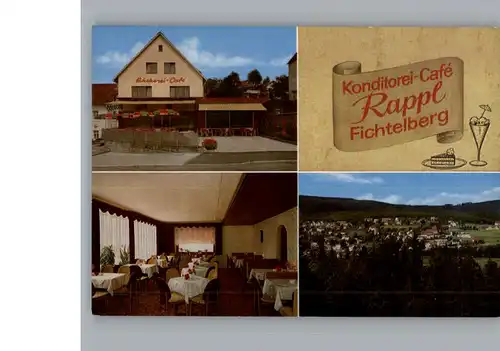 Fichtelberg Bayreuth Cafe Konditorei Rappl / Fichtelberg /Bayreuth LKR
