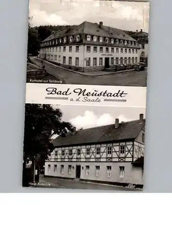 Bad Neustadt Hotel zur Salzburg / Bad Neustadt a.d.Saale /Rhoen-Grabfeld LKR