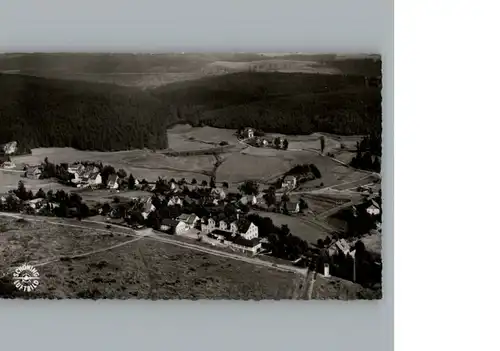 Hahnenklee-Bockswiese Harz Fliegeraufnahme / Goslar /Goslar LKR