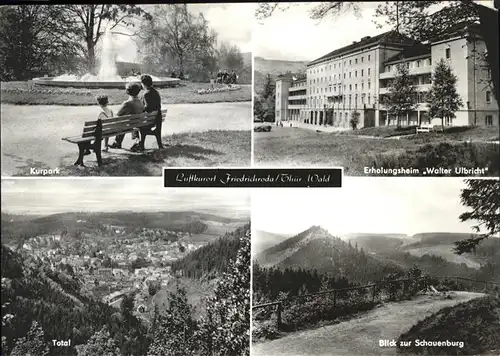 pw05248 Friedrichroda Kurpark Erholungsheim Walter Ulbricht Schauenburg Kategorie. Friedrichroda Alte Ansichtskarten