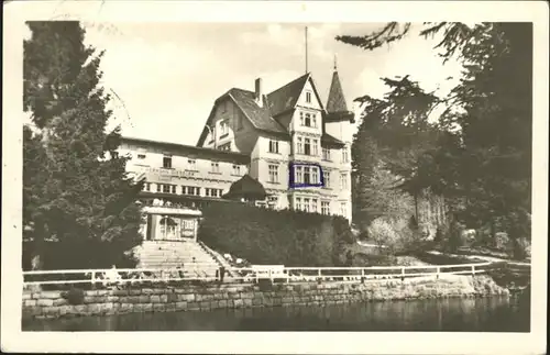 Schierke Harz FDGB Ferienheim Hermann Gieseler / Schierke Brocken /Harz LKR