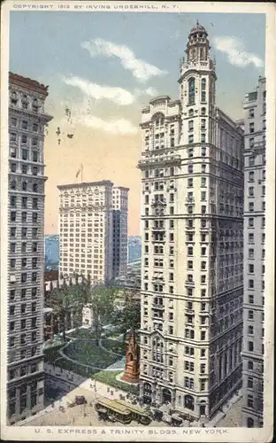New York City U.S. Express and Trinity Buildings / New York /
