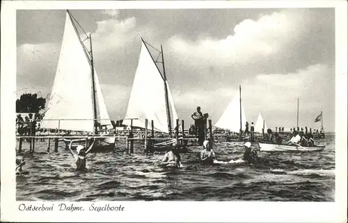 Dahme Ostsee Segelpartie Kat. Dahme