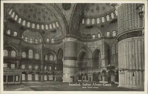 Istanbul Constantinopel Sultan Ahmet Camii Mosquee / Istanbul /