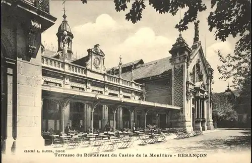 Besancon Restaurant du Casino de la Mouillere Terrasse *