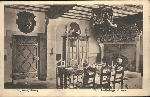 Hohkoenigsburg Lothringerzimmer *