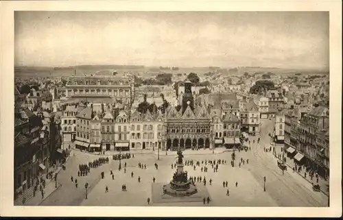 St Quentin [handschriftlich] Marktplatz Rathaus *