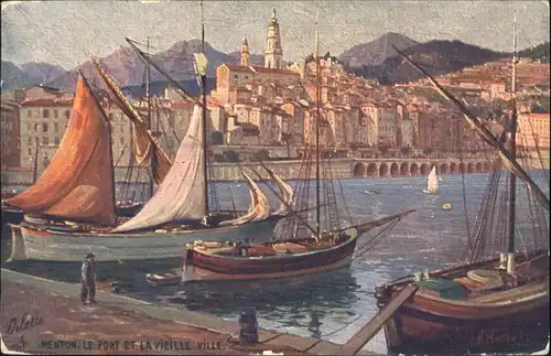 Menton Port Vieille Ville x