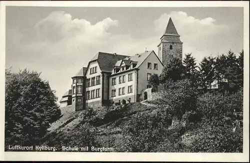 Kyllburg Schule Burgturm *