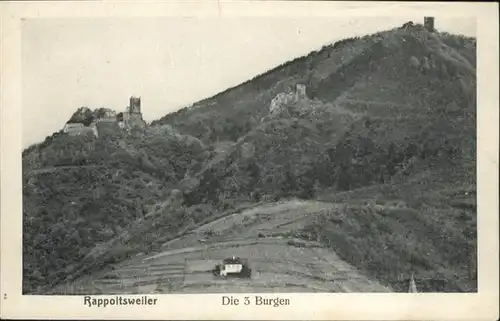 Rappoltsweiler 3 Burgen *