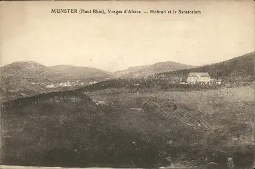Munster Elsass Vosges Alsace Hohrad Sanatorium  *