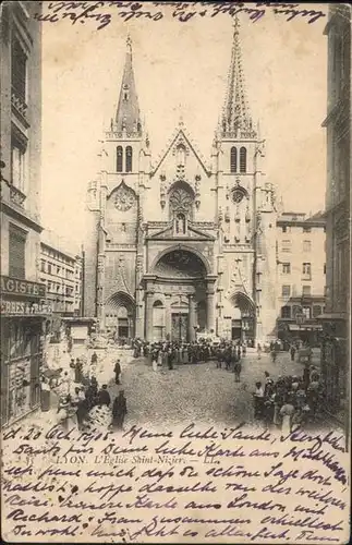 Lyon Eglise Saint Nizier x