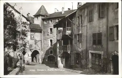 wb16391 Annecy Haute-Savoie Annecy Porte Perriere * Kategorie. Annecy Alte Ansichtskarten