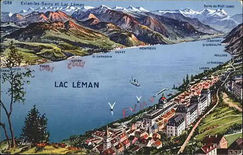 Evian-les-Bains Lac Leman *