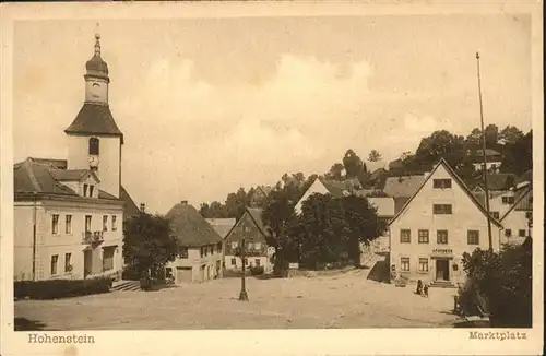 Hohenstein Marktplatz  *