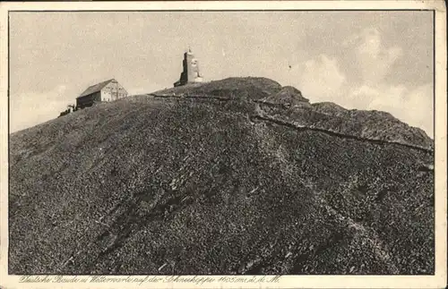 Schneekoppe Riesengebirge Deutsche Baude