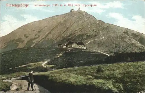 Schneekoppe Riesengebirge Koppenplan