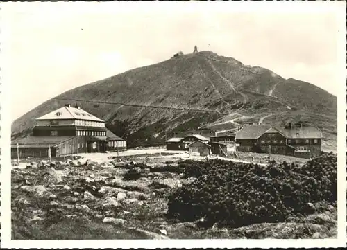 Schneekoppe schlesierhaus Riesengebirge