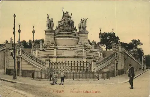 Rouen Fontaine Sainte Marie