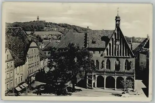 Amberg Oberpfalz Amberg Oberpfalz Rathaus x 1936 / Amberg /Amberg Stadtkreis